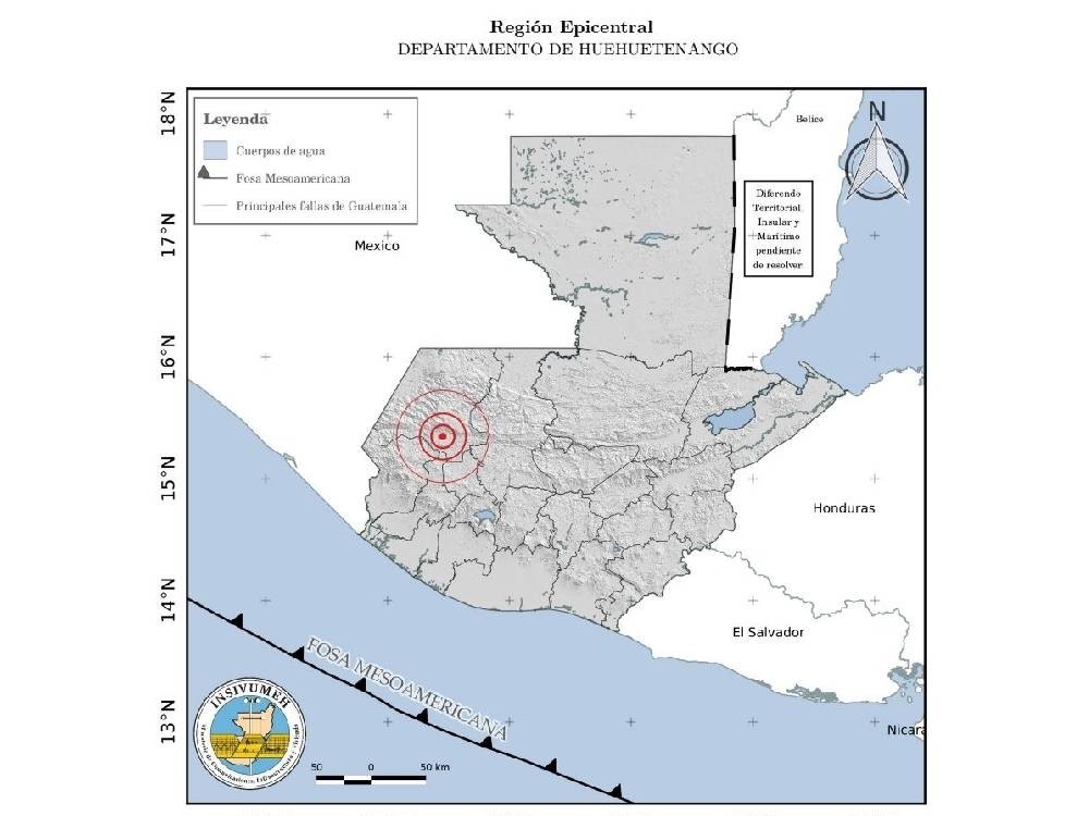 Fuerte sismo alarma a pobladores de Huehuetenango 