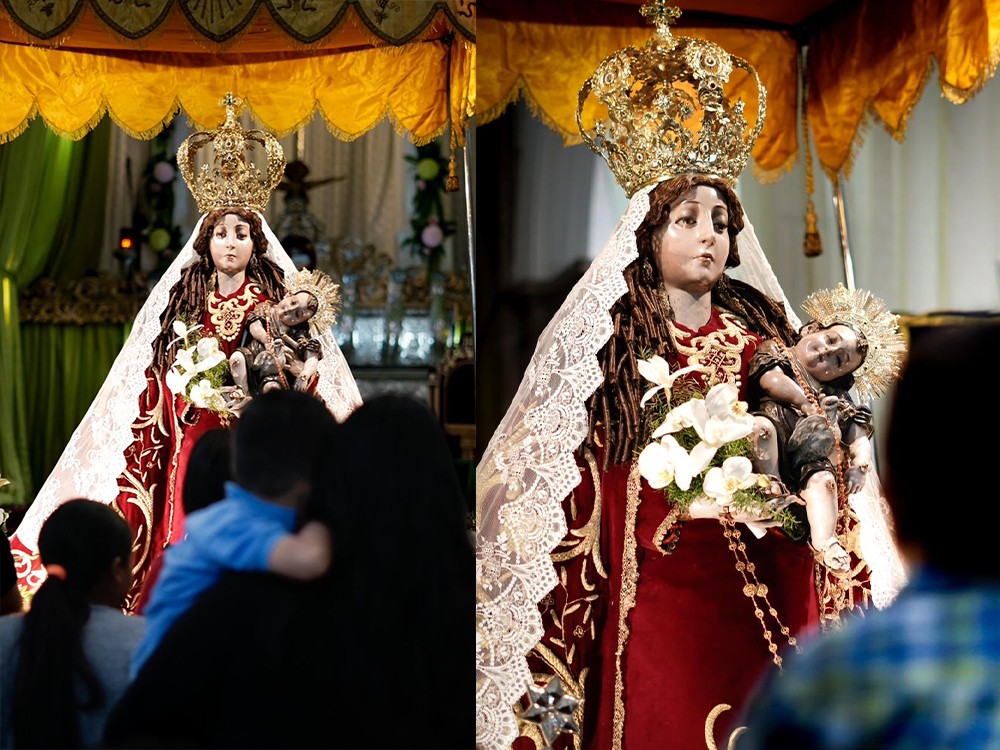 GALERÍA:  Reciben bendición de la Virgen del Rosario