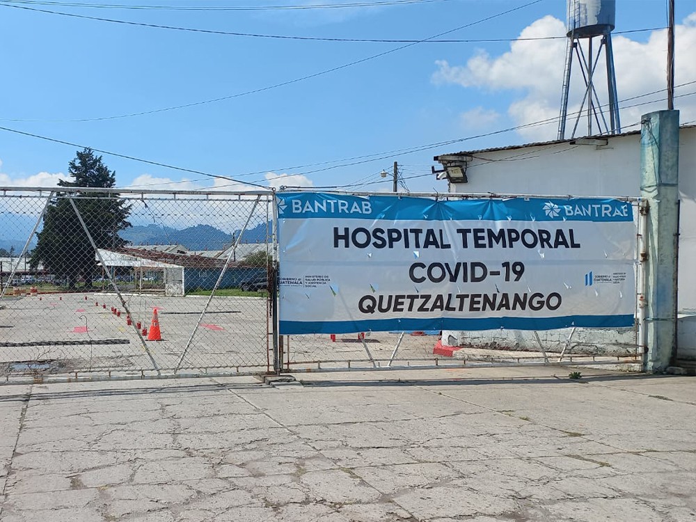 Gobierno confirma cierre del Hospital Temporal Covid-19 de Quetzaltenango