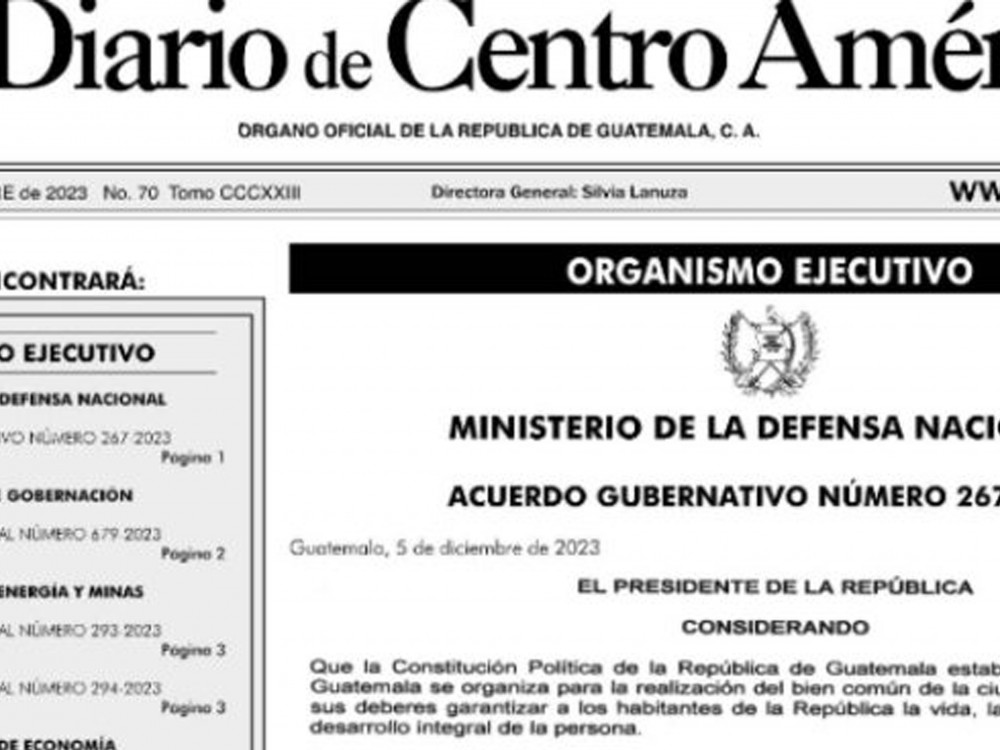 Gobierno emite Política Nacional para la Reducción de Riesgo de desastres de Guatemala