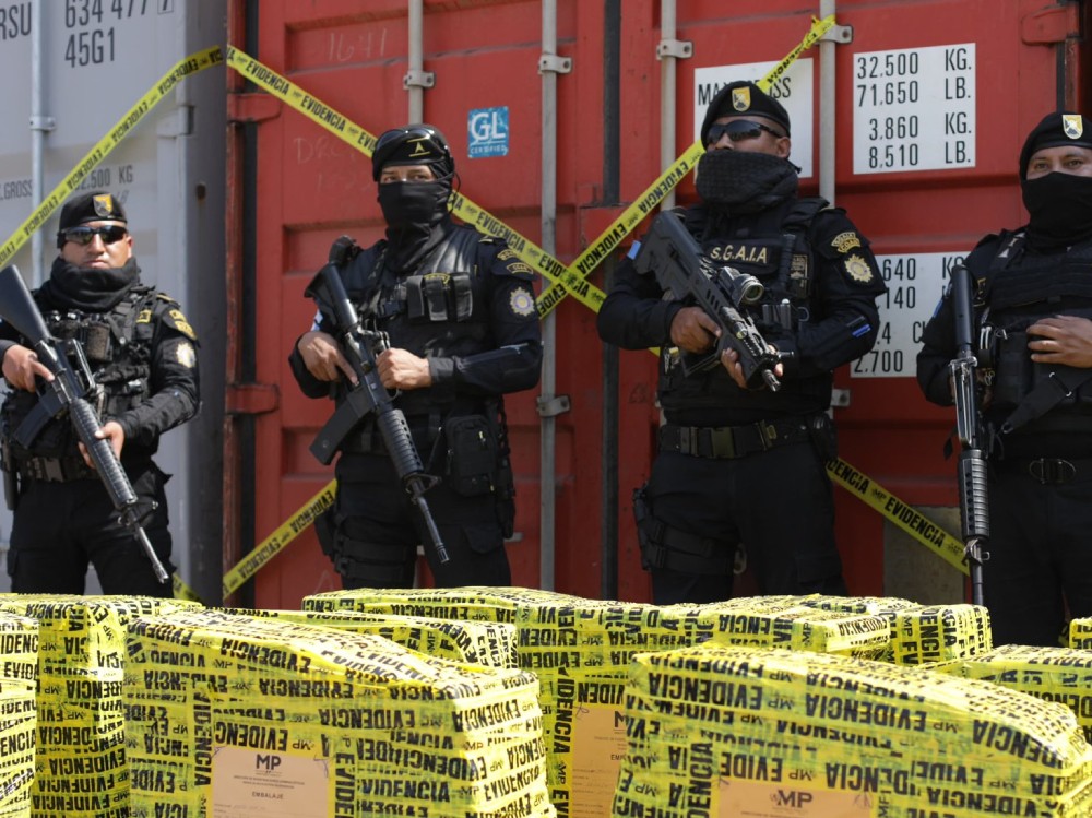 Golpes al narcotráfico se duplican y triplican en Guatemala durante 2026