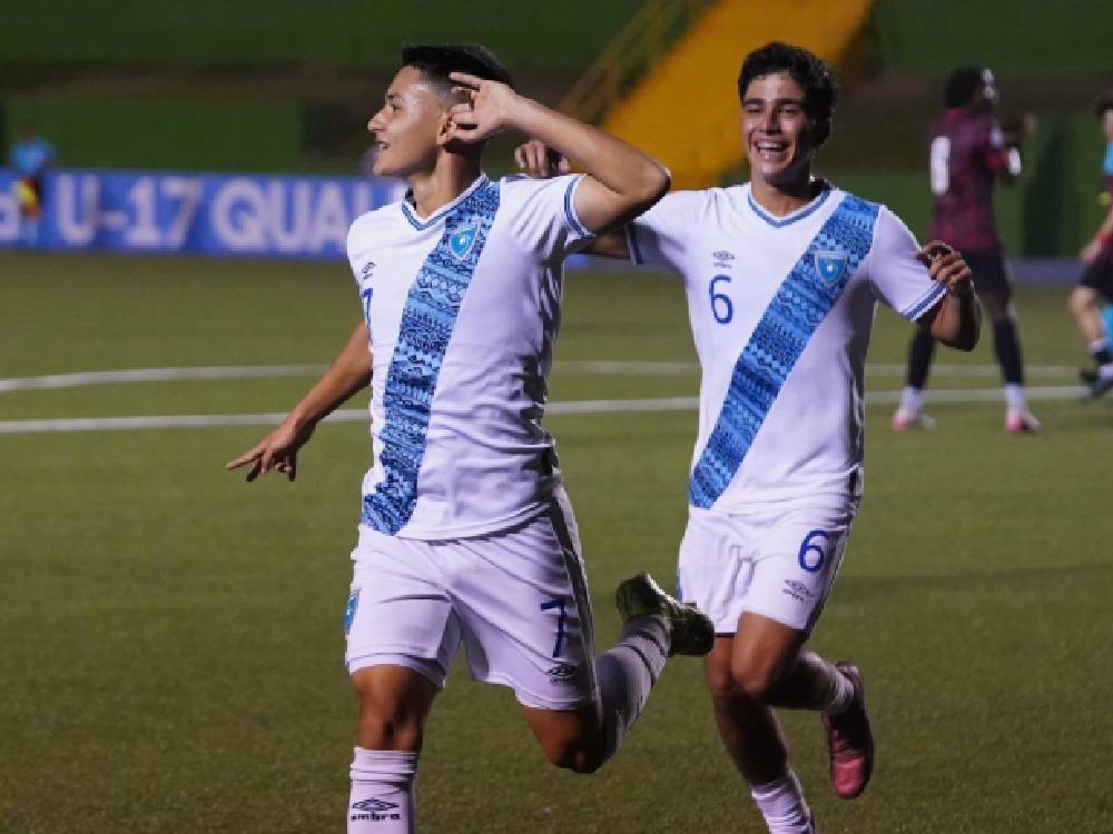Guatemala inicia con victoria en el Premundial Sub-17