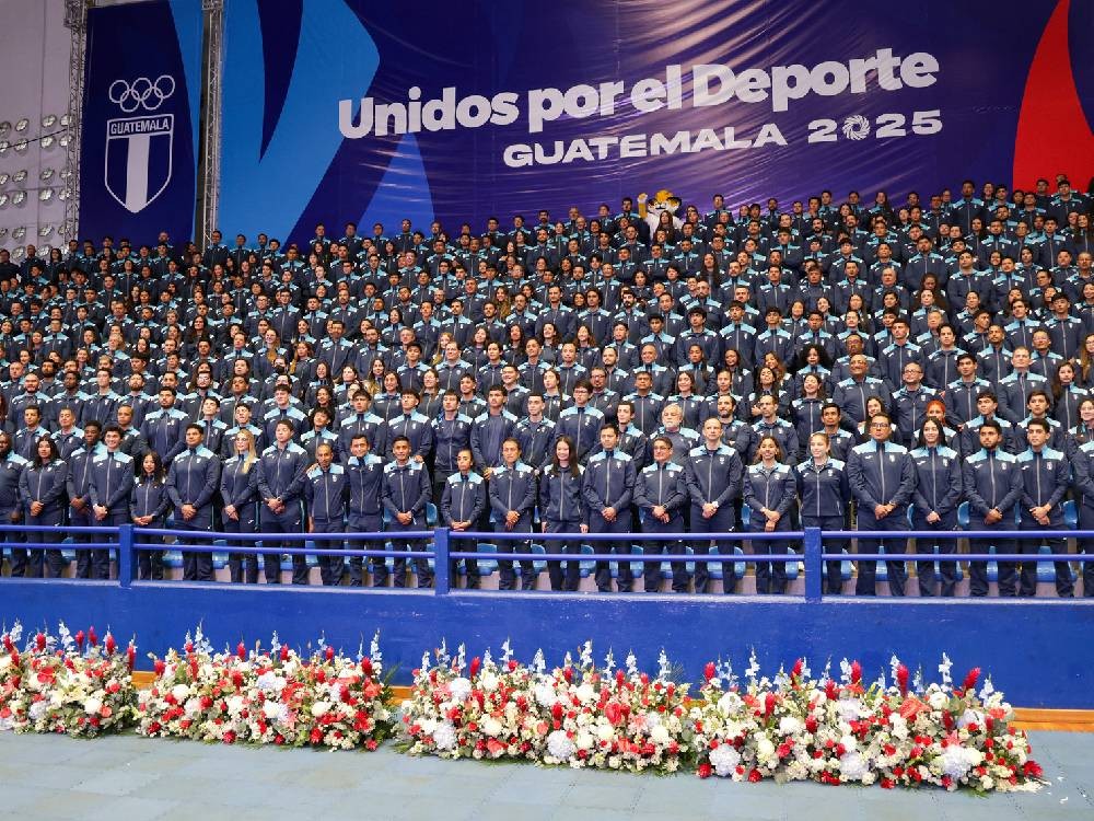 Guatemala juramenta a la delegación de casi 700 atletas que competirán en los Juegos Centroamericanos