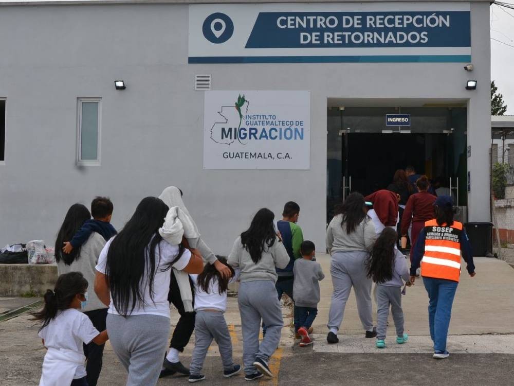 Guatemala registra más de 75 mil retornados desde Estados Unidos y México