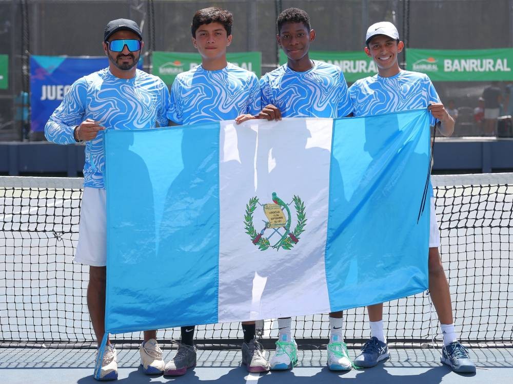 Guatemala se corona campeón en la fase de precalificación de la Copa Davis Junior
