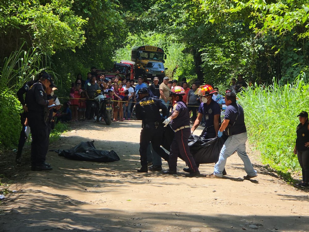 Hallan los cuerpos de dos jóvenes con señales de violencia en Río Bravo, Suchitepéquez