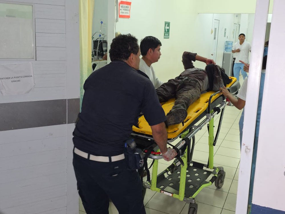 Hombre resulta gravemente herido tras ser asaltado y atacado con arma blanca