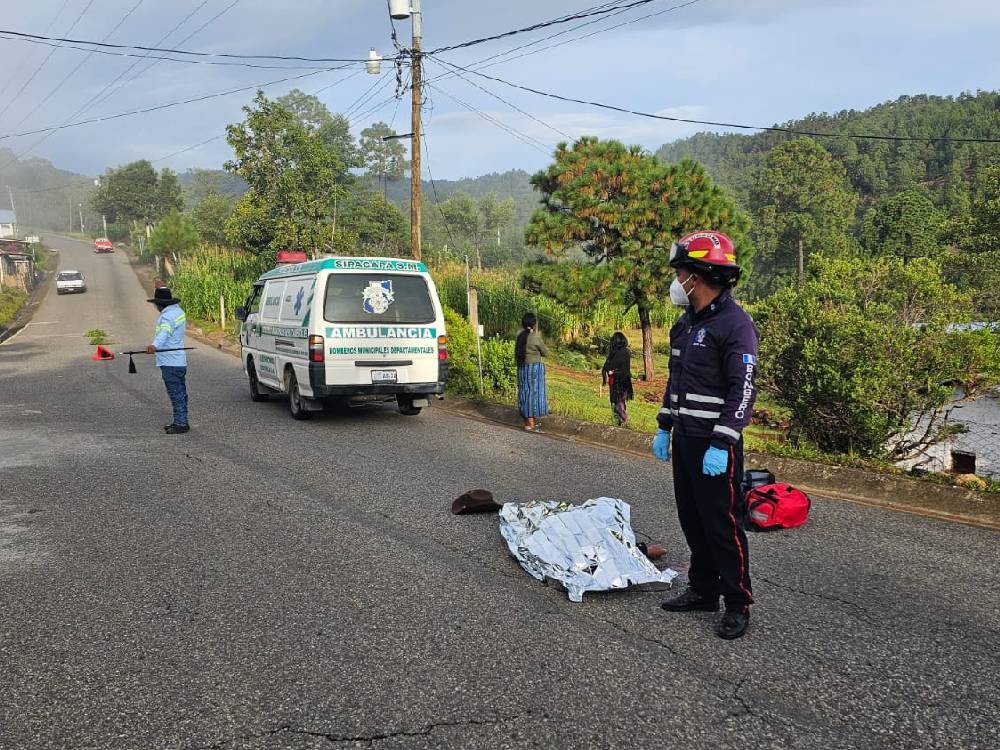 Hombre de 77 años muere atropellado en Sipacapa, San Marcos 