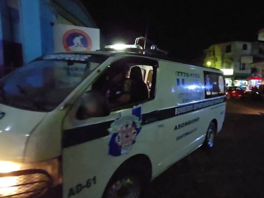 Hombre es atacado a balazos en San Benito Pacaya, Coatepeque
