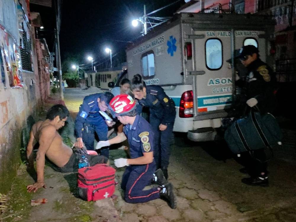 Hombre es atacado a balazos en San Pablo, San Marcos