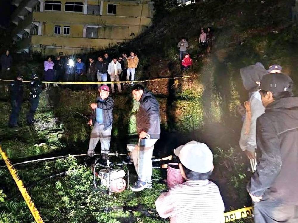 Hombre fallece tras caer con cuatrimoto a un pozo