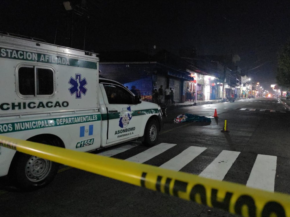 Hombre fallece tras ser atropellado en Chicacao