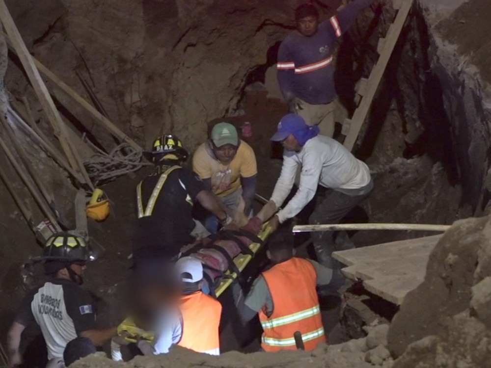 Hombre muere soterrado en la zona 1 de Xela