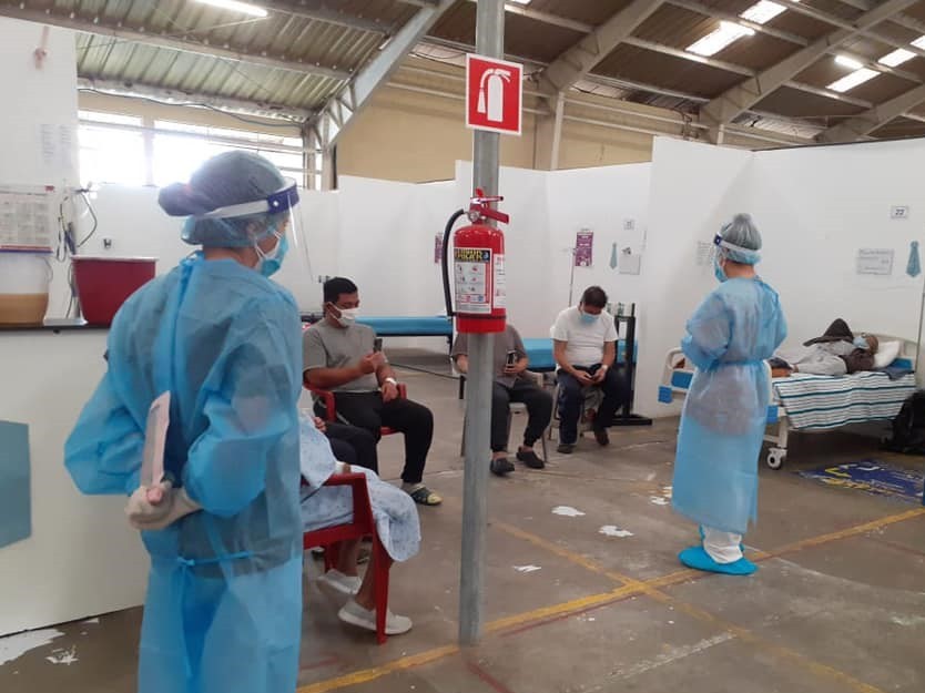 Hospital Temporal de Quetzaltenango habilita espacio para atender casos de Viruela del Mono