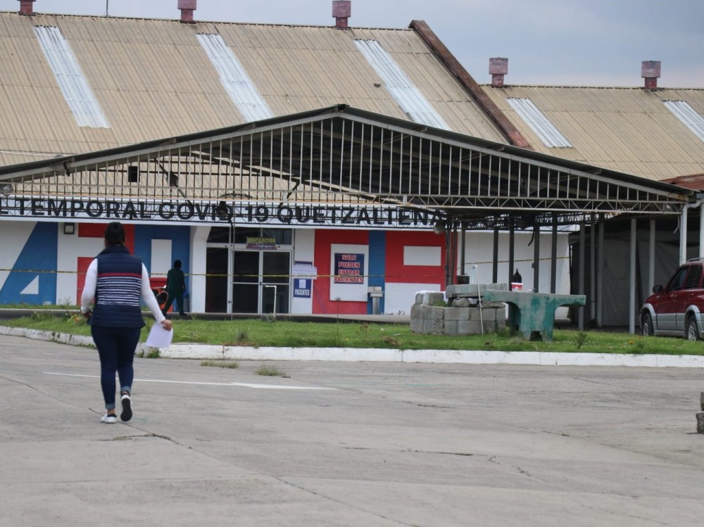 Hospital Temporal de Quetzaltenango registra 1% de ocupación