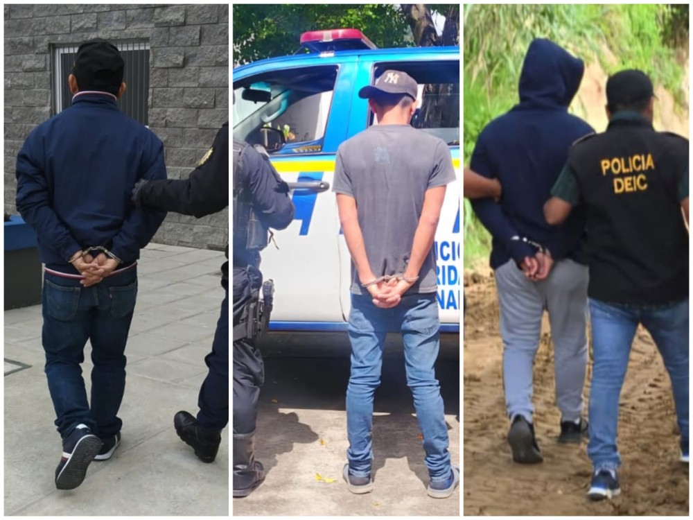 HUEHUETENANGO | Tres capturados en las últimas horas por distintos delitos
