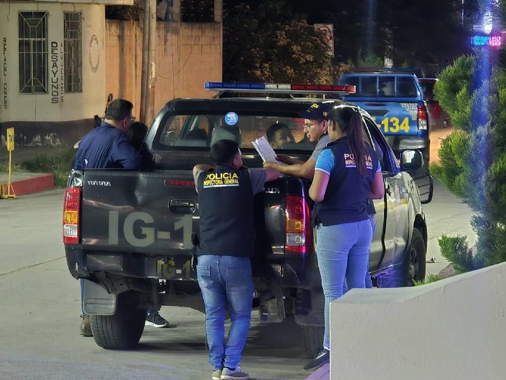 HUEHUETENANGO | Dos fiscales del MP son capturados por la PNC