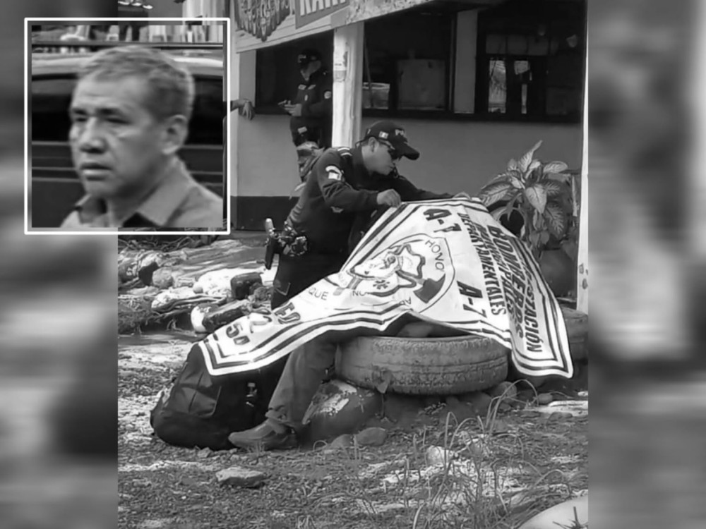 Identifican a hombre asesinado mientras esperaba bus