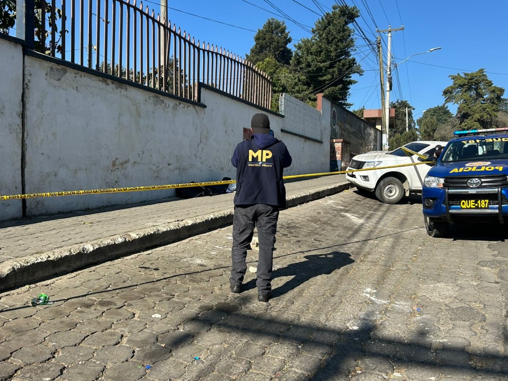Identifican a hombre que falleció a causa de las bajas temperaturas en Xela