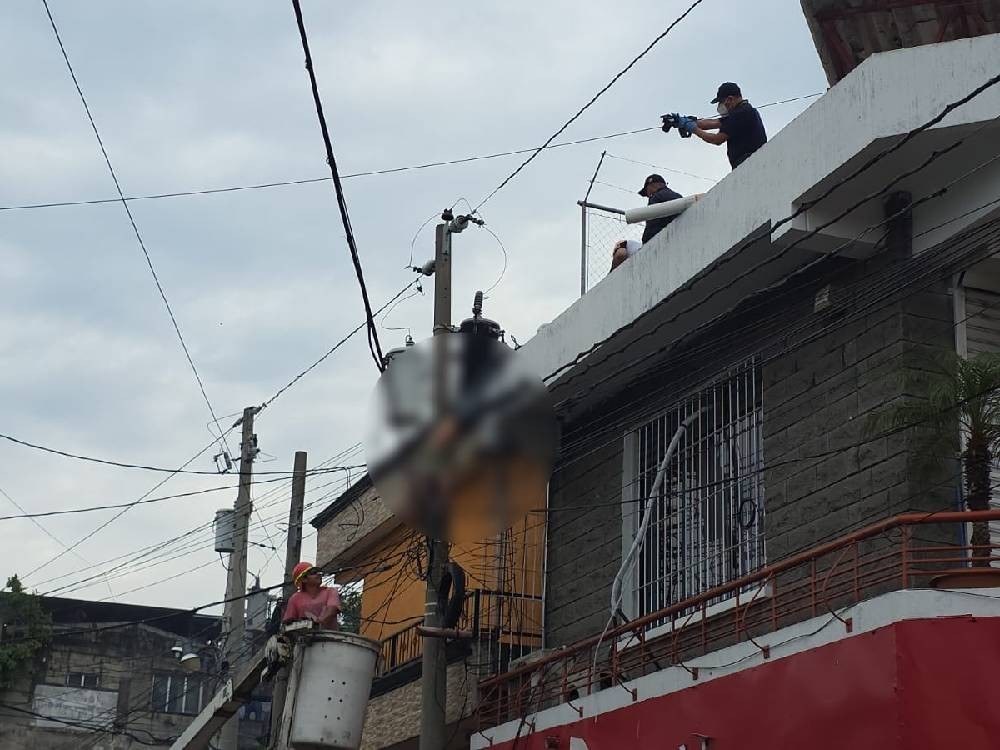Identifican a hombre que murió electrocutado en el casco urbano de Mazatenango