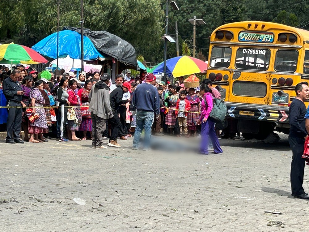Identifican a mujer que murió arrollada por un bus cuando se dirigía a vender latas