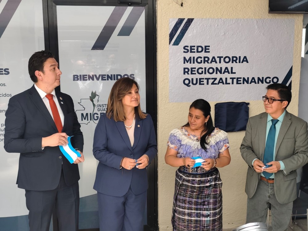 IGM inaugura nueva sede migratoria regional en Quetzaltenango
