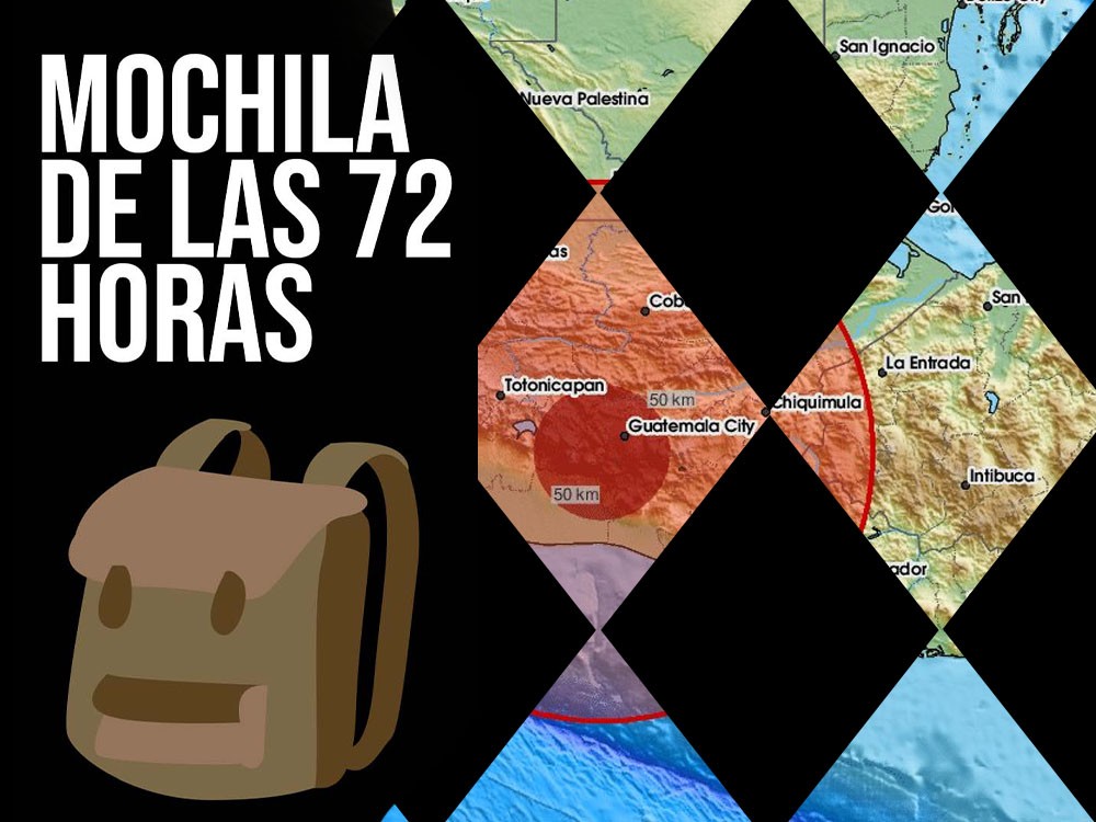 Importancia de preparar la mochila de emergencia y seguir recomendaciones ante eventos sísmicos