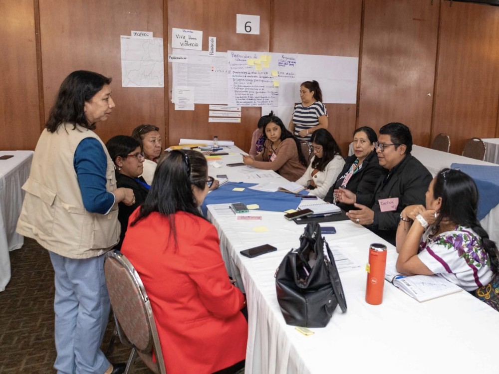Impulsan en Quetzaltenango la Política Nacional de Promoción de la Mujer