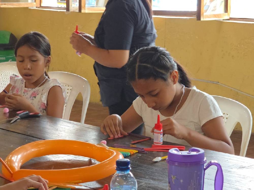 Impulsan escuela de vacaciones de medio año con talleres para niños y adultos en Mazatenango