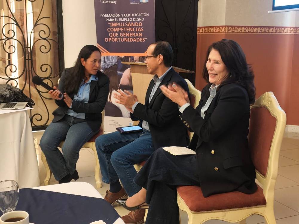 Impulsan programa de formación y certificación para promover empleo digno