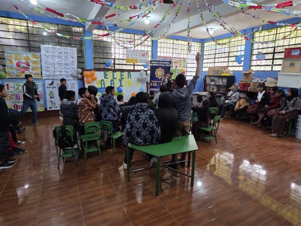 Inauguran Escuela Vacacional de Prevención del Delito en Quetzaltenango