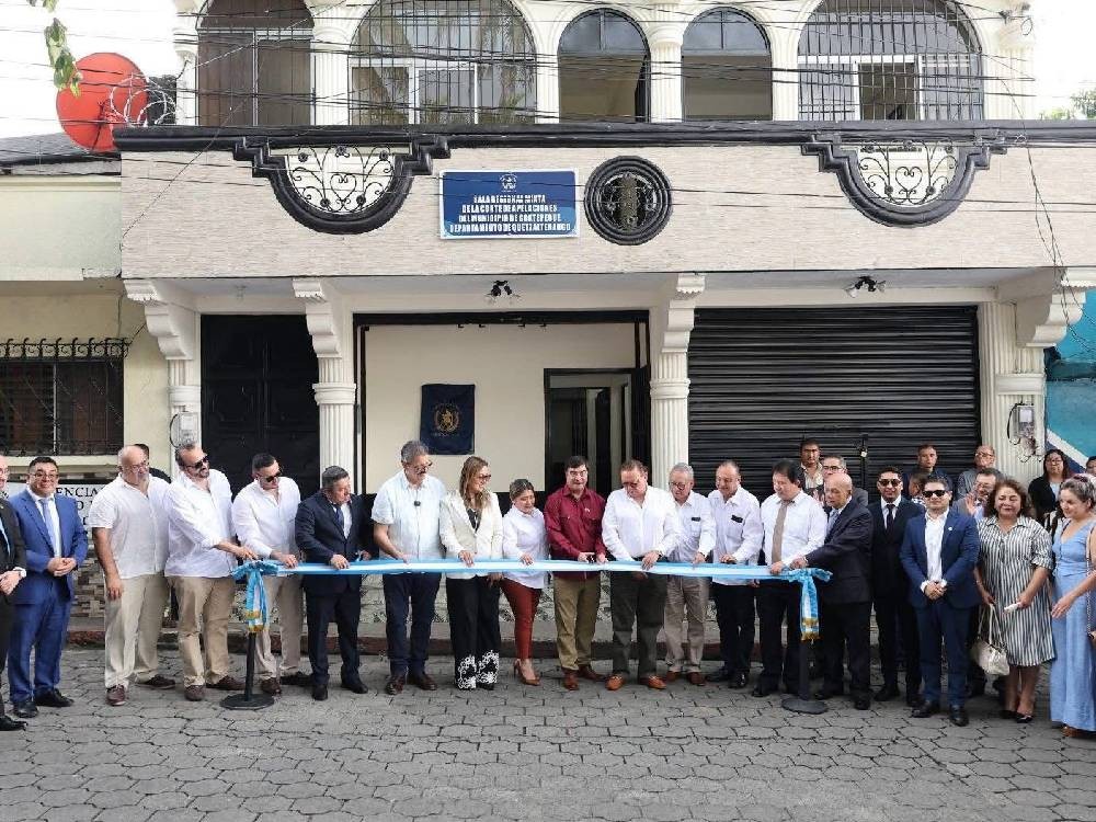 Inauguran Sala Mixta de la Corte de Apelaciones en Coatepeque