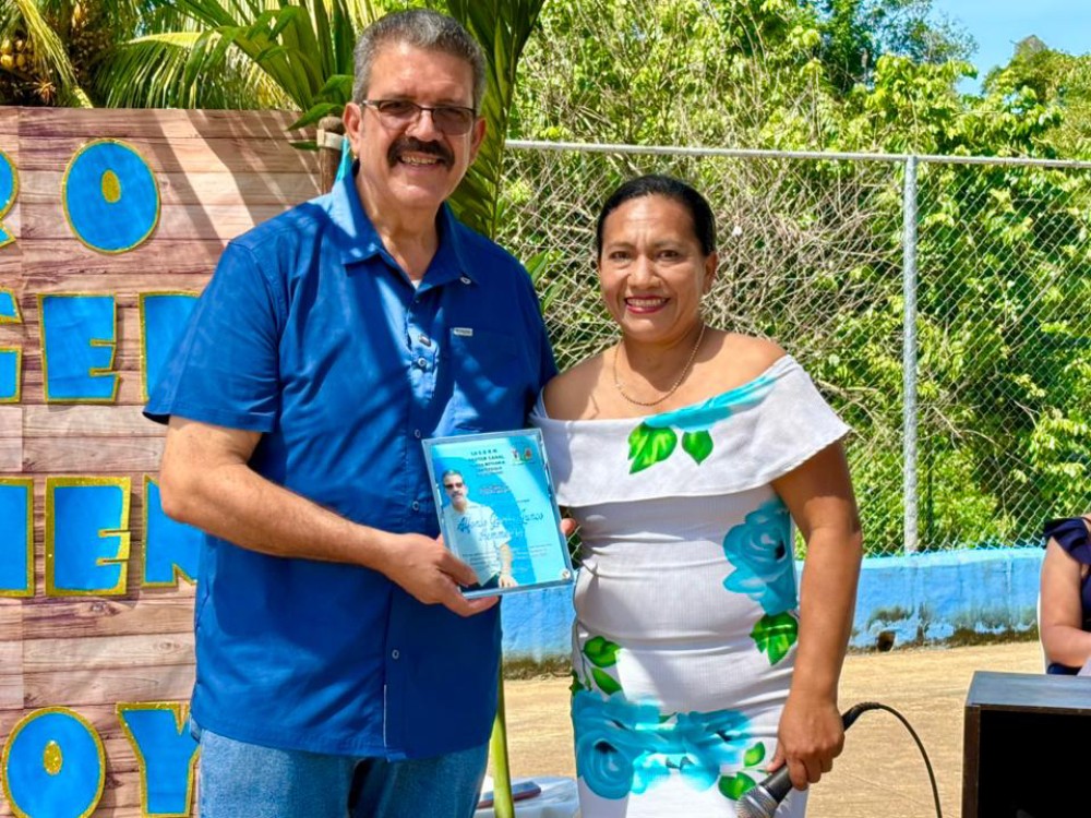 Inauguran trabajos de remozamiento en la Escuela del Cañal, Coatepeque