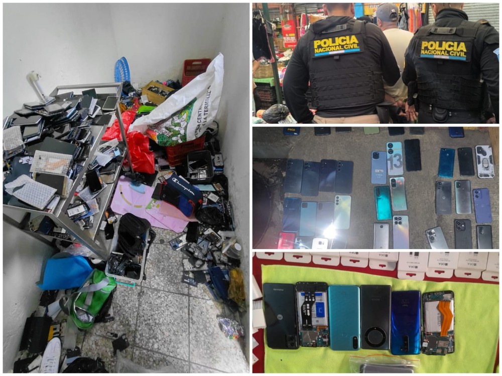 Incautan 85 celulares de dudosa procedencia en mercados de la capital 
