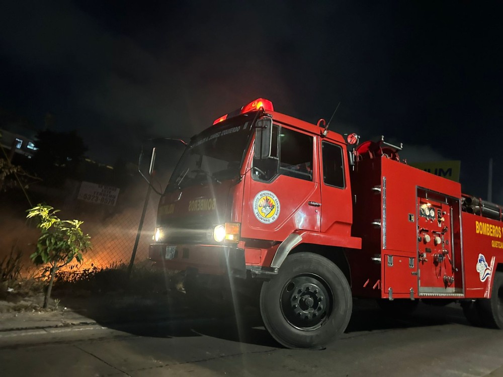 Controlan incendio en área boscosa de Quetzaltenango