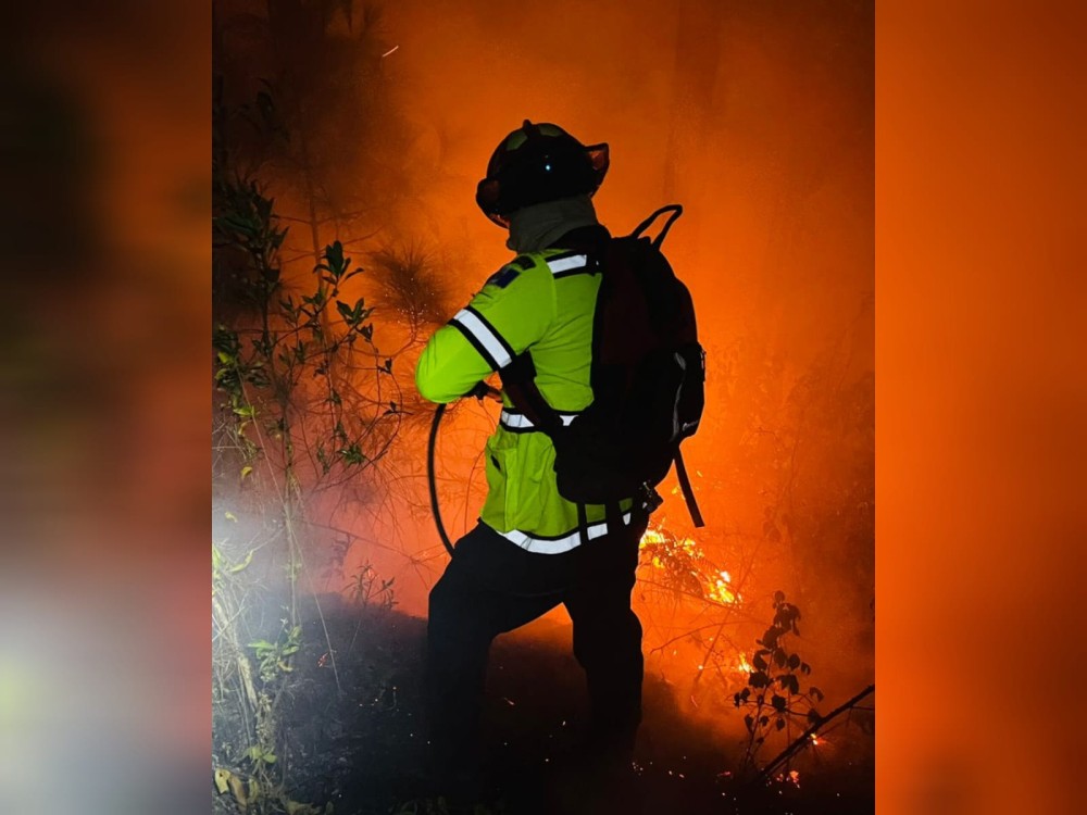 Incendios forestales no dan tregua en San Marcos
