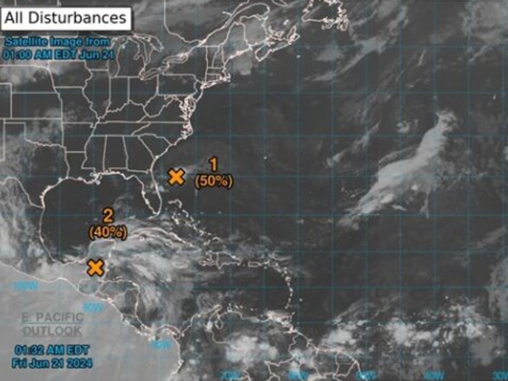 Incremento de lluvias asociadas a sistema de baja prisión 