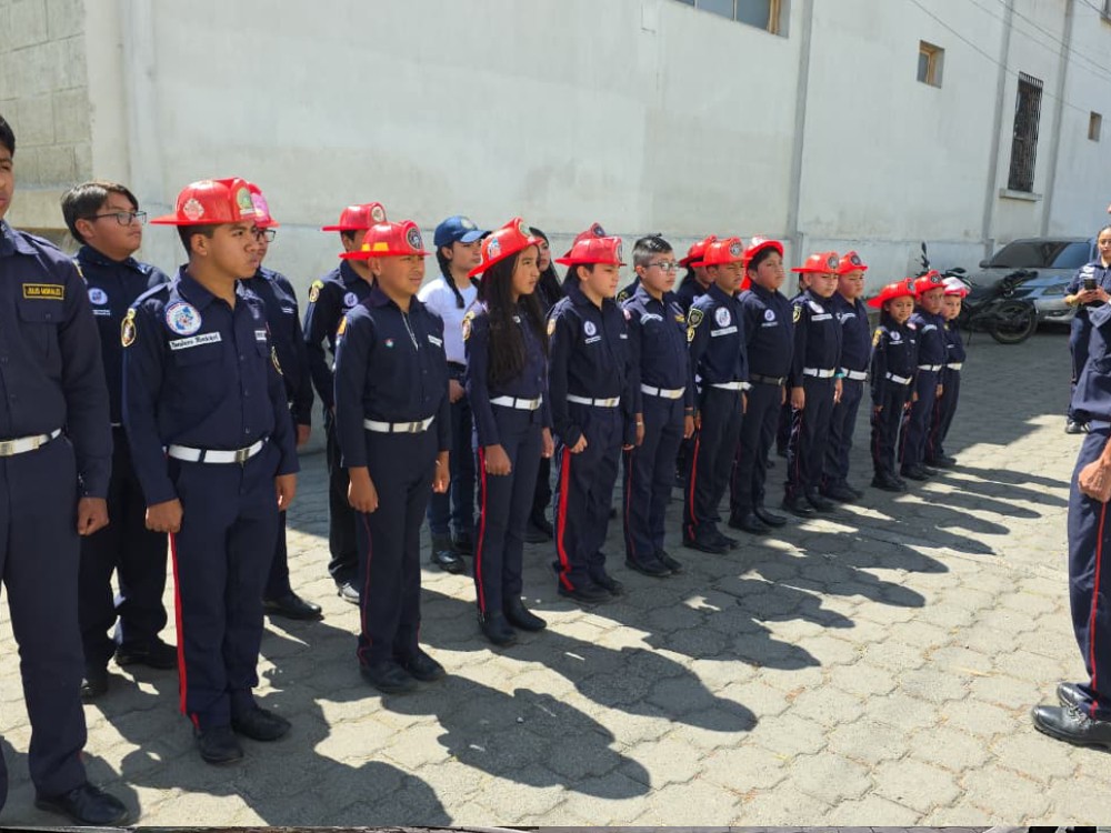 Inicia Brigada Infantil y Juvenil de Bomberos Municipales en San Pedro Sacatepéquez, San Marcos
