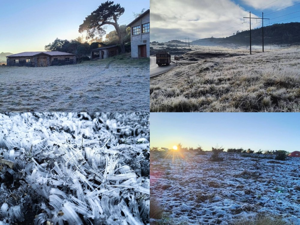Descienden las temperaturas con el inicio de la temporada fría en Huehuetenango