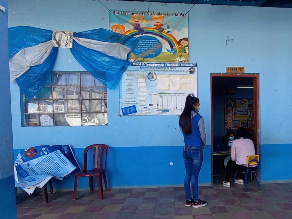 Inician actividades en centros educativos de Huehuetenango
