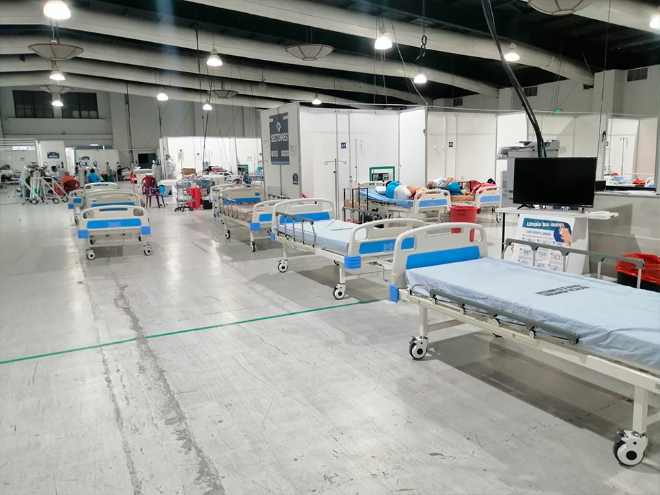 Inician proceso para el cierre de Hospital Temporal del Parque de la Industria 