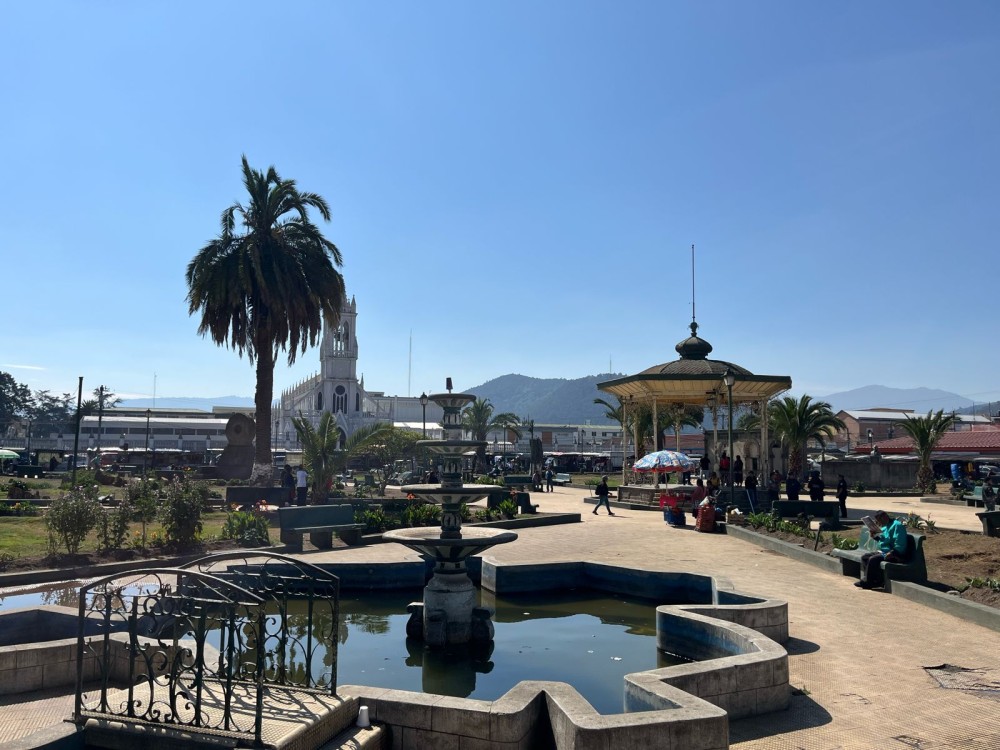 Inician trabajos en el parque a Benito Juárez 
