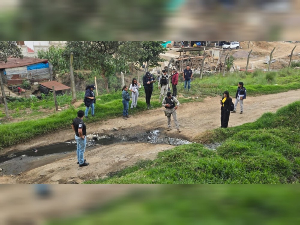 Inspección revela foco de contaminación que se origina en la Granja Penal Cantel