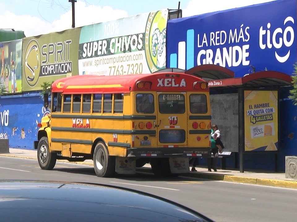 Instalarán nuevas paradas de buses en Xela 