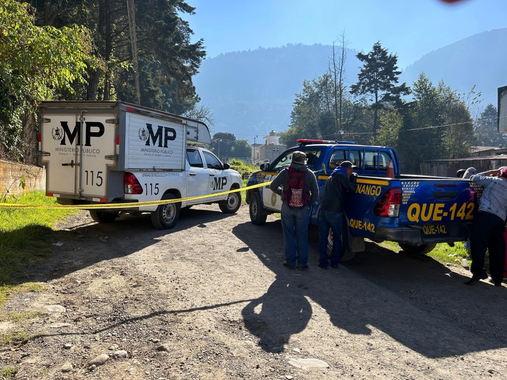 Investigan hallazgo de hombre muerto en Cantel