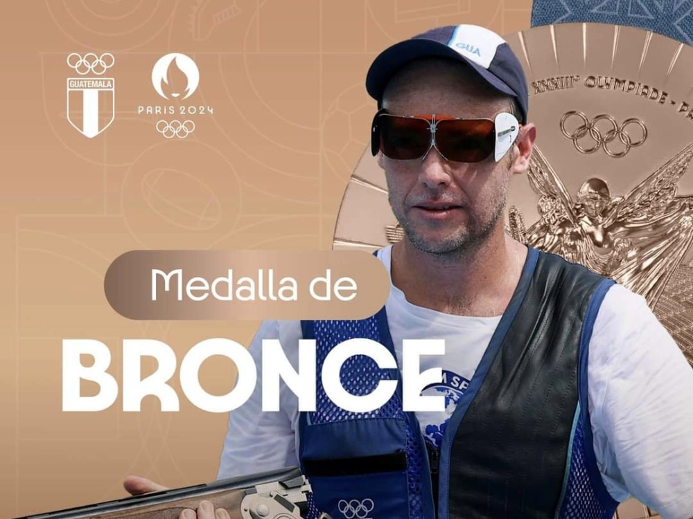 Jean Pierre Brol, gana la segunda medalla olímpica para Guatemala 