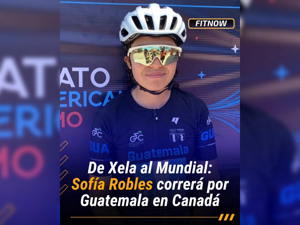 Joven ciclista quetzalteca representará a Guatemala en el Mundial de Ruta UCI 2026