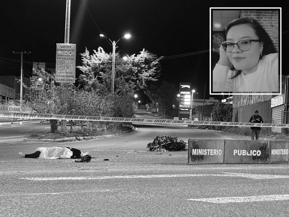 Joven fallecida en accidente en Salcajá era originaria de la capital 