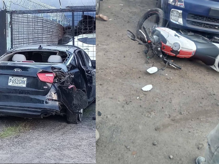 Joven motorista fallece en accidente vehicular en Salcajá, Quetzaltenango