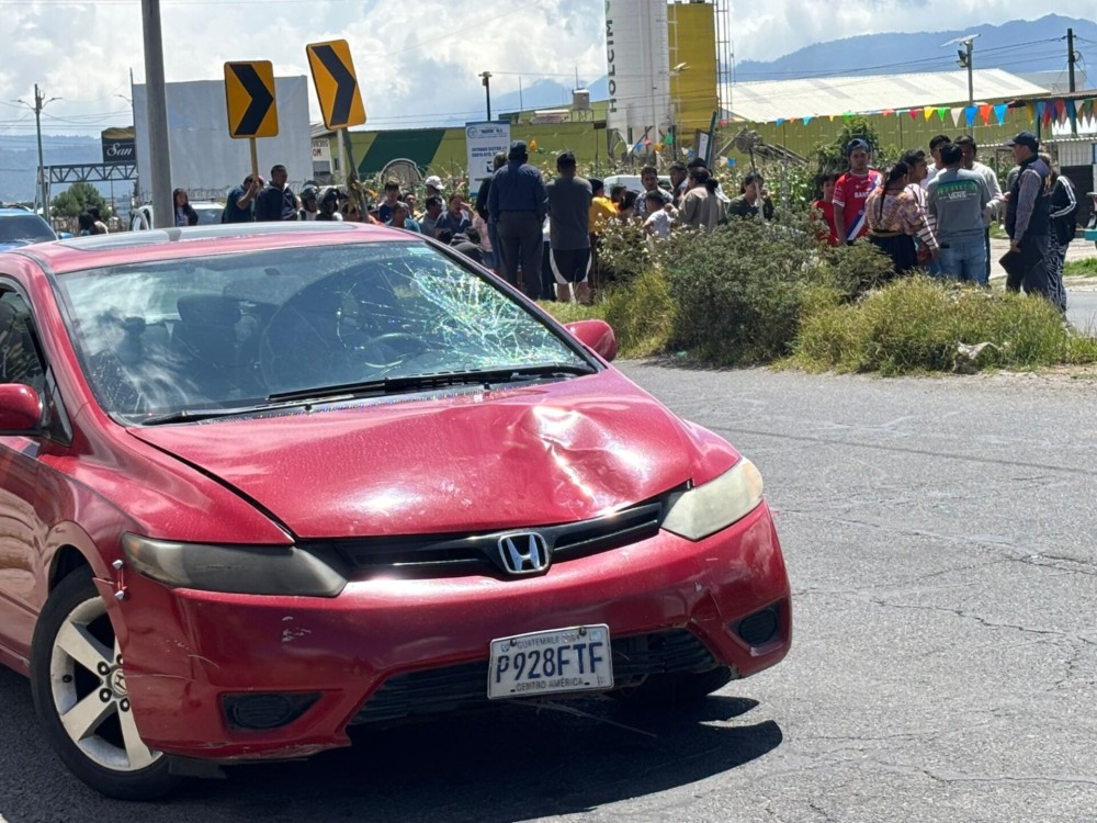 Joven quetzalteco muere atropellado en límite entre Salcajá y San Cristóbal, Totonicapán 